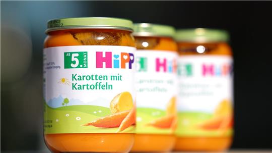 Im Erpressungsfall um vergiftete Hipp-Gläschen sitzt der Verdächtige in Untersuchungshaft. (Symbolbild)