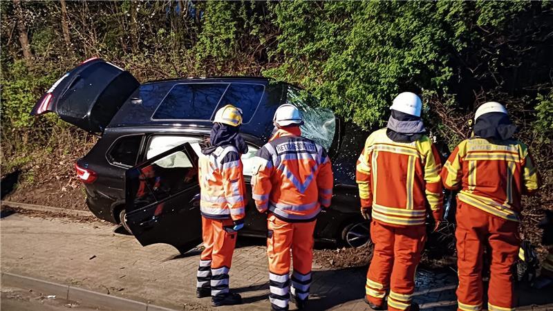 Im Fahrzeug saßen vier Heranwachsene (17, 18, 18 und 19 Jahre). Foto: Freiwillige Feuerwehr Langelsheim