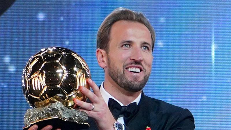 Im Fokus: Harry Kane wird den Ballon d’Or mit ins Stadion bringen.