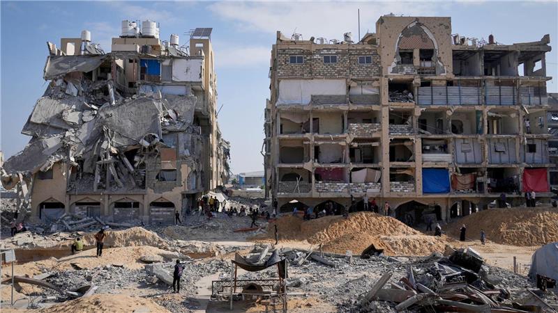 Nach neuer Gewalt: Hält die Waffenruhe in Gaza? Im Gazastreifen werden noch die sterblichen Überreste von 16 Leichen vermutet.