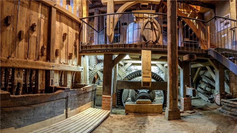 Im Goslarer Zinnfigurenmuseum gibt es am Sonntag auch Führungen zur historischen Lohmühle.