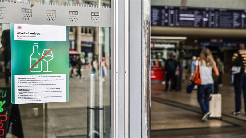 Im Hauptbahnhof Köln besteht bereits ein Alkoholverbot.