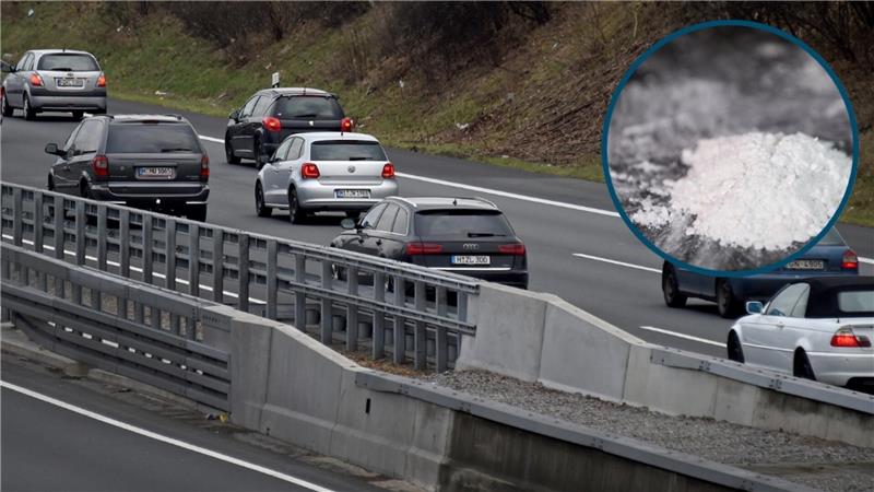 Im Innenraum des VW Golfs wurde rund ein Kilogramm Kokain gefunden.