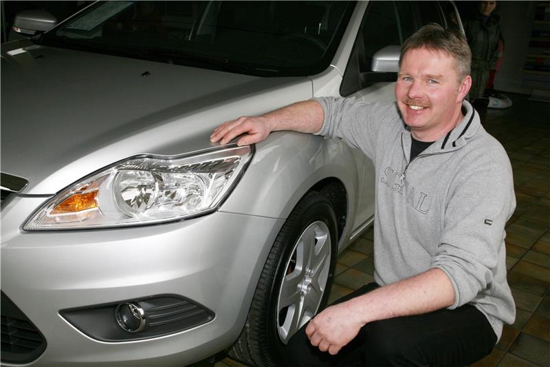 Im Jahr 2007 übernimmt Thorsten Fuchs den elterlichen Betrieb. Unser Foto ist aus 2008. Foto: GZ-Archiv