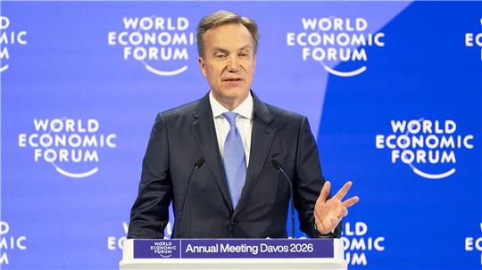 Im Januar leitete Børge Brende noch das Weltwirtschaftsforum in Davos. (Archivbild)