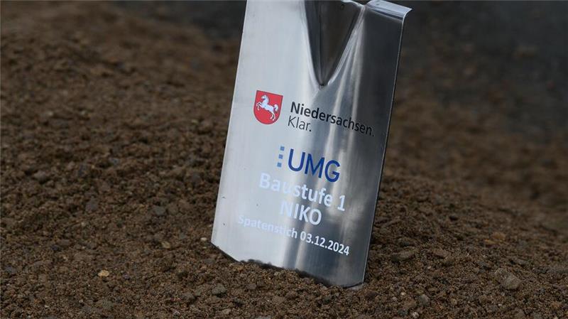 Spatenstich für Neubau der Universitätsmedizin Göttingen Im Januar sollen die Bauarbeiten tatsächlich beginnen.