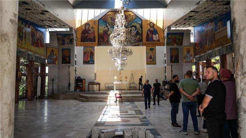 Im Juni wurde ein Selbstmordanschlag auf eine Kirche in Syrien verübt. (Archivfoto)