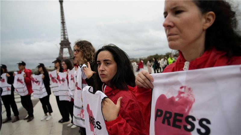 Im Kampf um die Deutungshoheit über den Gaza-Krieg habe sich eine zunehmende Spaltung der Medienlandschaft gezeigt, heißt es in dem Bericht. (Archivbild)