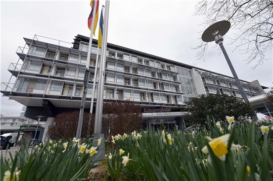 Im Kongresshotel Am Templiner See verhandelten Vertreter der Arbeitgeber und der Gewerkschaften.