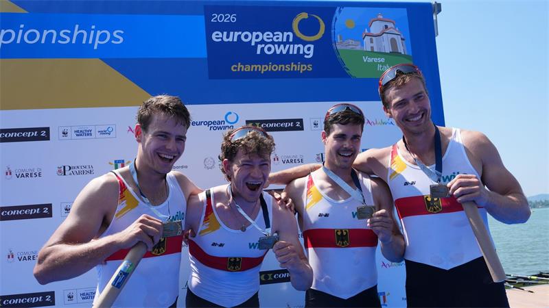 EM-Gold nach 13 Jahren für Ruderer - Zeidler mit Bestzeit Im Männer-Vierer gab es Bronze für Deutschland.
