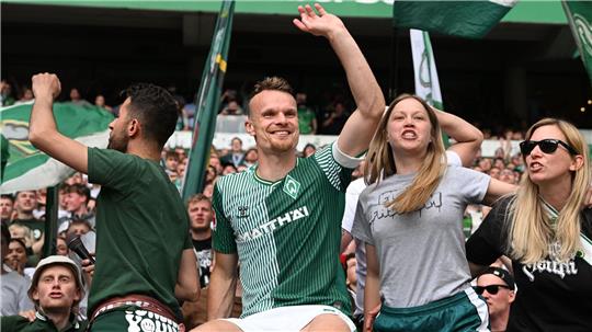 Im Mai 2024 hatte sich Christian Groß als Spieler von den Werder-Fans verabschiedet.