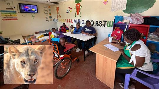 Im Master Empowerment Center in Nairobi werden Kinder mit Behinderungen unterrichtet und gefördert.