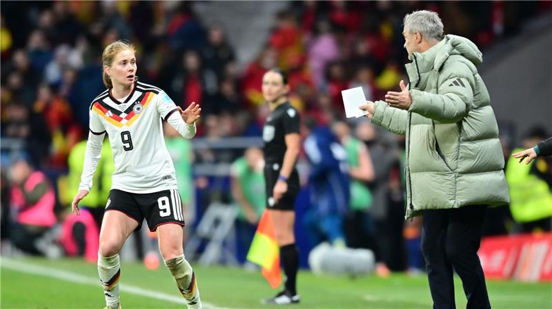 DFB-Frauen 2026: WM-Quali und die Frage nach Wücks Vertrag Im Mittelfeld gesetzt: Sjoeke Nüsken. (Archivbild)