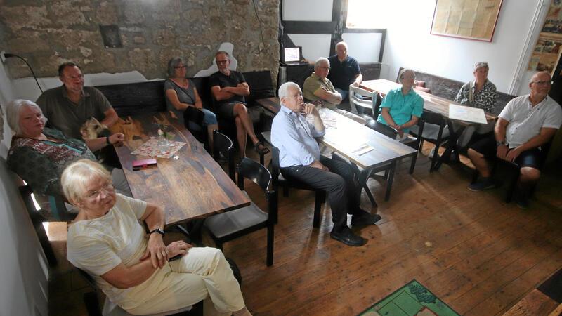 Hornburg lässt seine alten Fachwerkhäuser sprechen Im Mühlenkeller der Hagenmühle bekommen Interessierte Informationen zur Hornburger Mühlengeschichte.