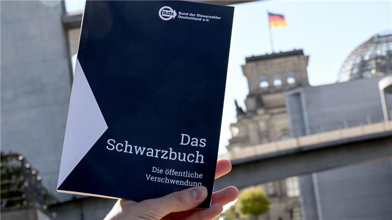 Im Schwarzbuch listet der Bund der Steuerzahler jedes Jahr Beispiele auf, wo aus seiner Sicht Steuergelder verschwendet wurden - und kritisiert unter anderem die Ausgaben des Bundestags.
