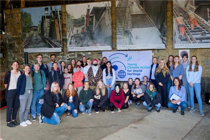 „Stiftung Welterbe im Harz“ ist stets am Puls der Zeit Im September 2023 präsentieren Schüler aus Goslar und Osterode im Projekt „Young Climate Action for World Heritage“ ihre Kunstausstellung am Rammelsberg. Thema sind die Herausforderungen des Klimawandels für das Welterbe im Harz. Foto: Drechsler