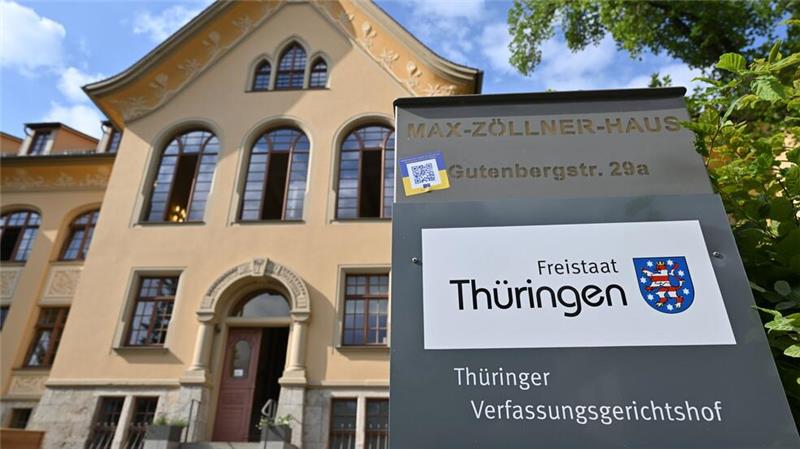 Im Streit um die Arbeitsfähigkeit des Thüringer Landtags haben die Verfassungsrichter das letzte Wort. (Archivbild)
