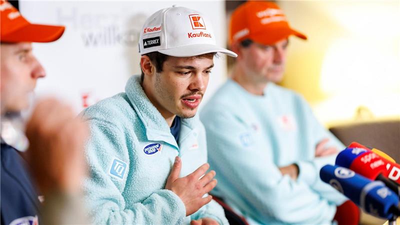 Im Zentrum der Aufmerksamkeit: Philipp Raimund.