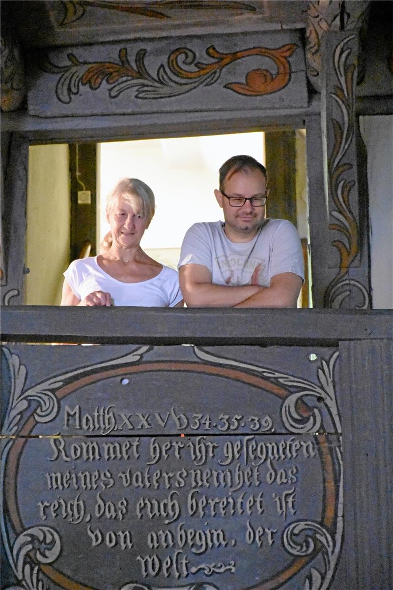 Im altehrwürdigen St. Annenhaus laufen die Fäden bei Susanne Braunleder und Assen Boyadjiev zusammen.  Foto: Kempfer