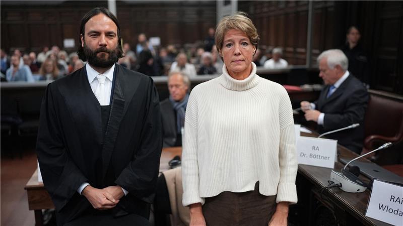 Im andauernden Ermittlungsverfahren gegen Christina Block hat die Staatsanwaltschaft Hamburg zwei weitere Beschuldigte aus Israel vernommen, außerhalb des Prozesses. (Archivbild)