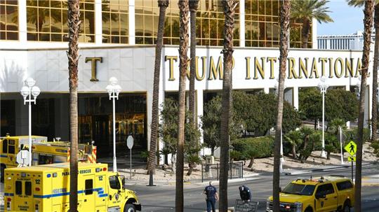 Im explodierten Auto vor dem Trump-Hotel saß eine Person, die bis zur Unkenntlichkeit verbrannte. 