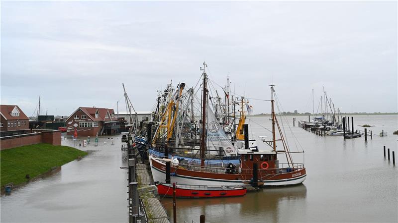 Kaum Schäden – Küste und Inseln trotzen Sturmfluten Im langjährigen Durchschnitt der NLWKN-Statistik treten leichte Sturmfluten an der niedersächsischen Nordseeküste etwa zehn Mal pro Jahr auf. (Archivbild)