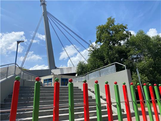 Im nächsten Jahr wird das Eisstadion 50 Jahre alt, was entsprechend gefeiert werden soll. Momentan ist die Anlage in der Sommerruhe und öffnet Mitte September wieder für den öffentlichen Betrieb. Foto: Nachtweyh