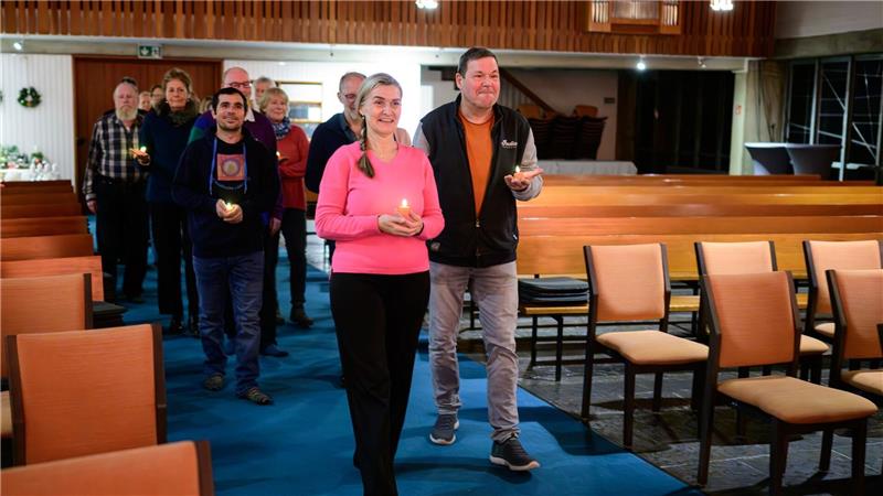 Gegen den Stress: Meditation in Lüneburger Kirche Im schnelllebigen Alltag haben viele ein Bedürfnis nach Stille. (Archivbild)