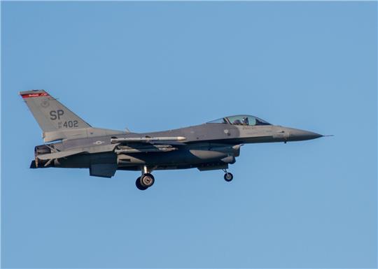 Im Fokus der Kampfjet-Gespräche: Kampfflugzeuge vom Typ F-16 Fighting Falcon.