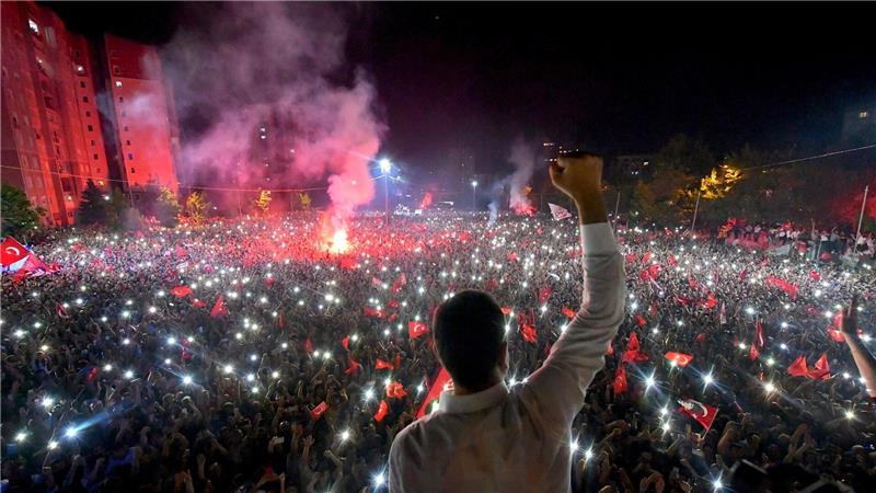 Imamoglus Sieg bei der Bürgermeisterwahl in Istanbul 2019 war ein Dämpfer für Präsident Erdogan. (Archivbild)