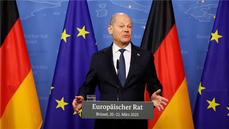 Abschied aus Brüssel: Scholz sagt „Tschüss“ „Immer locker zu bleiben“ sei eine Lehre aus Scholz‘ Zeit an Brüssler Gipfeltischen, sagte der Bundeskanzler selbst.