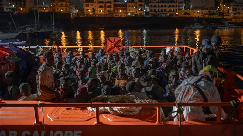Wohl Dutzende Tote nach Bootsunglück vor Kanaren Immer mehr Migranten aus Afrika steuern die Kanaren an. (Archivbild)