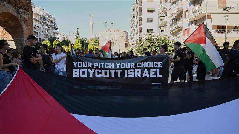 Norwegen gegen Israel: Brisanz überlagert Fußball-Freude Immer wieder gab es zuletzt Proteste für Palästina und gegen Israel - auch rund um Sportveranstaltungen.