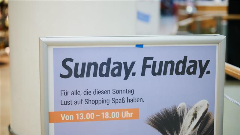 Immer wieder gibt es die Möglichkeit, sonntags einkaufen zu gehen. (Archivbild)