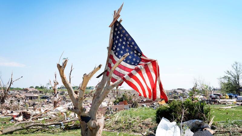 Immer wieder sorgen schwere Stürme in den USA für große Schäden und Verwüstung, wie hier in Iowa.