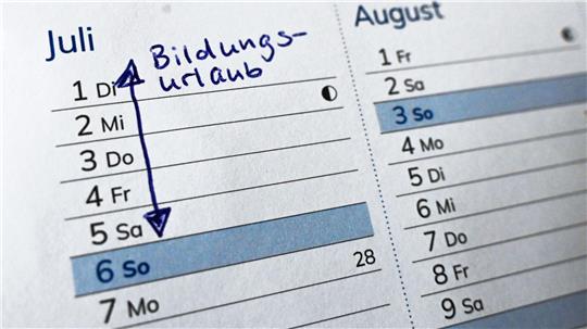 In 14 von 16 Bundesländern haben Arbeitnehmer einen Anspruch auf Bildungsurlaub - aber er wird nicht allzu oft genutzt. (Symbolbild)