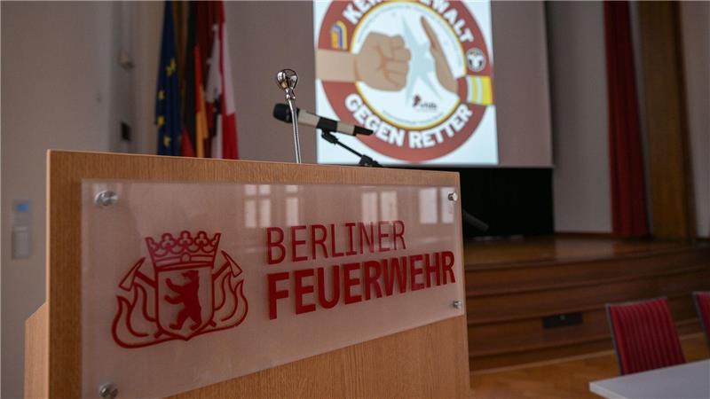 In Berlin startete im Juni 2023 die Kampagne „Keine Gewalt gegen Retter“. (Symbolbild)
