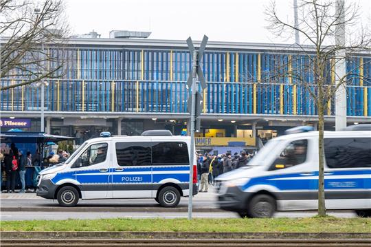 In Braunschweig musste die Polizei eingreifen.