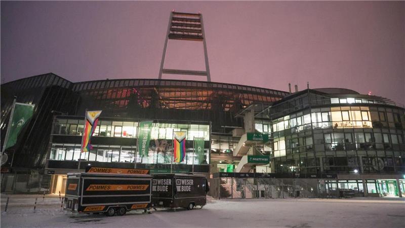 In Bremen hat es Werder am Samstag mit dem 1. FC Heidenheim zu tun. (Archivbild)