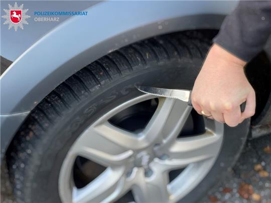 In Clausthal-Zellerfeld werden mehrere Reifen von unbekannten Tätern zerstochen. Foto: Symbolfoto