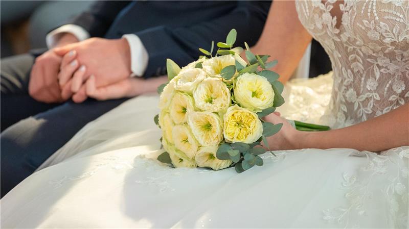 Hochzeit im Minutentakt: Schnapszahl-Termine im Juni begehrt In Deutschland heiraten weniger Menschen als früher. (Symbolbild)
