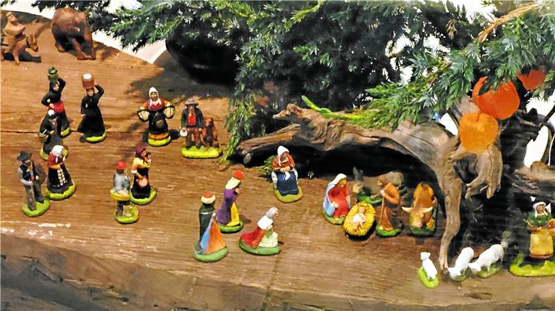 In Deutschland weniger bekannt sind diese französischen Santons. Foto: Skuza