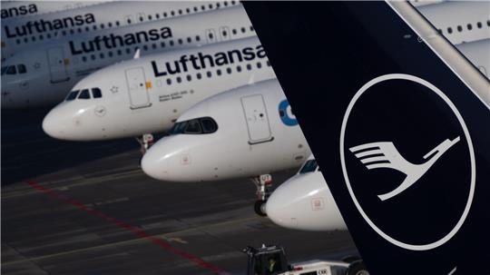 In Frankfurt bleiben viele Lufthansa-Jets stehen.