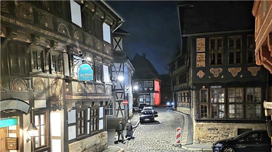 In Goslar steht für die Jugendlichen unter anderem ein Stadtrundgang auf dem Programm.