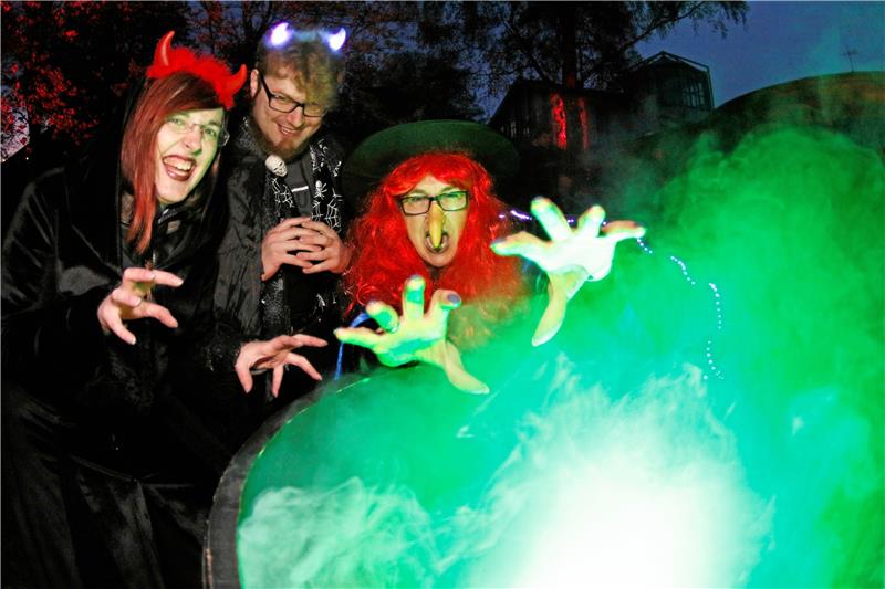In Hahnenklee sorgen Hexenkessel für mystische Stimmung.