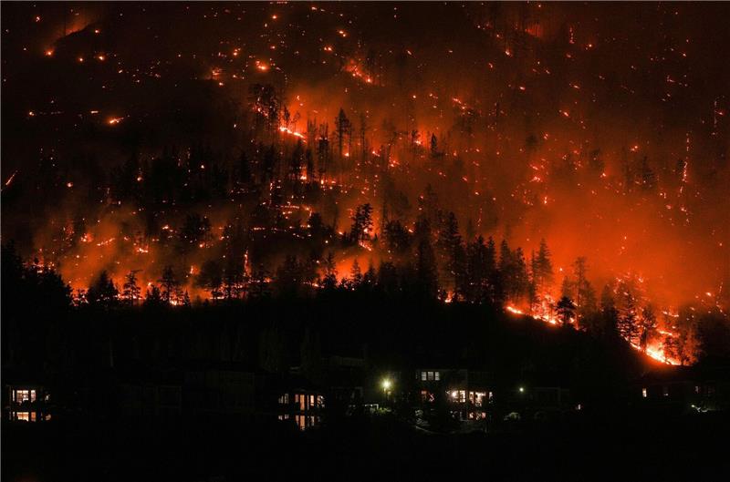 Fast ein Viertel globaler Waldbrand-Emissionen aus Kanada In Kanada waren die Waldbrände in diesem Jahr besonders schlimm.