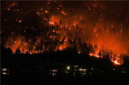 In Kanada waren die Waldbrände in diesem Jahr besonders schlimm.