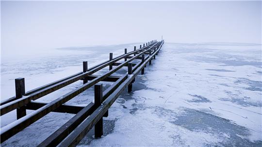 In Niedersachsen ist es klirrend kalt.