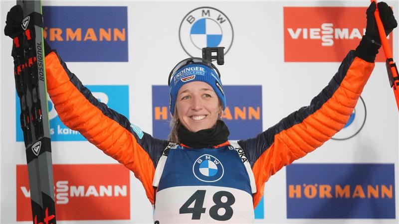 In Nove Mesto gab es für Preuß den einzigen Podestplatz in dieser Saison. (Archivbild)