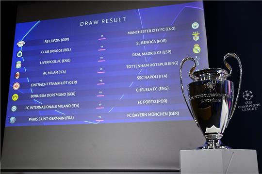 In Nyon wurde das Achtelfinale der Champions League ausgelost.